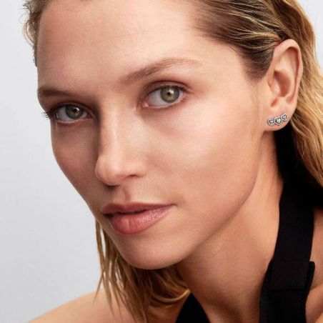 Clous d’oreilles femme pandora trilogie de cœurs et halo 294411c01 – boucles d'oreilles tendances