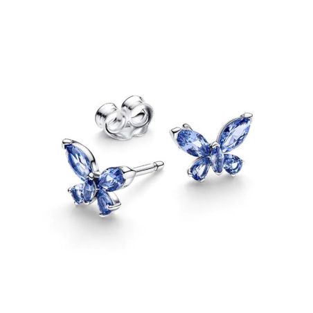 Clous d'oreilles femme pandora papillon 294230c01 – boucles d'oreilles tendances