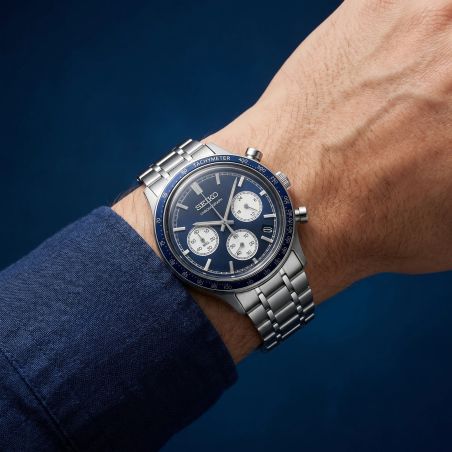 Montre Homme Chronographe Seiko Sport SSB477P1