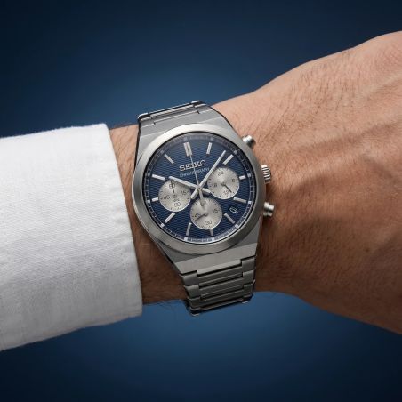 Montre homme chronographe seiko classique ssb453p1 – montres japonaises