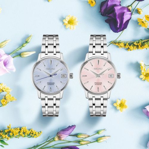 Montre Femme Automatique SEIKO PRESAGE 3 aiguilles SRP841J1