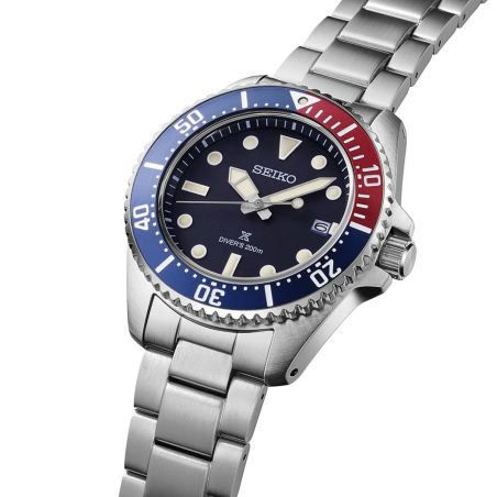 Montre homme seiko prospex quartz solaire diver's 200m sne595p1 – montres japonaises