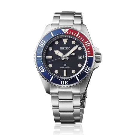 Montre homme seiko prospex quartz solaire diver's 200m sne595p1 – montres japonaises