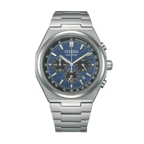 Montre Homme CITIZEN Zenshin Chronographe Eco-Drive Super Titanium CA4610-85L