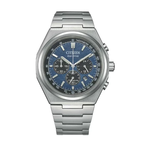 Montre Homme CITIZEN Zenshin Chronographe Eco-Drive Super Titanium CA4610-85L