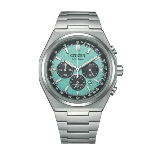 Montre Homme CITIZEN Zenshin Chronographe Eco-Drive Super Titanium CA4610-85M