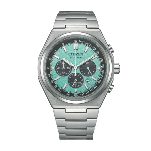 Montre Homme CITIZEN Zenshin Chronographe Eco-Drive Super Titanium CA4610-85M