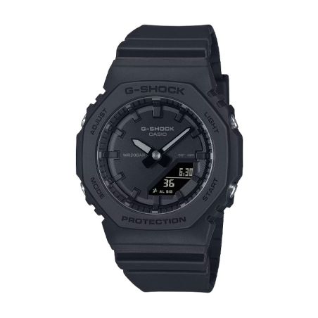 Montre mixte casio g-shock gma-p2100 compacte monochrome noir gma-p2100bb-1aer – montres de sport femme