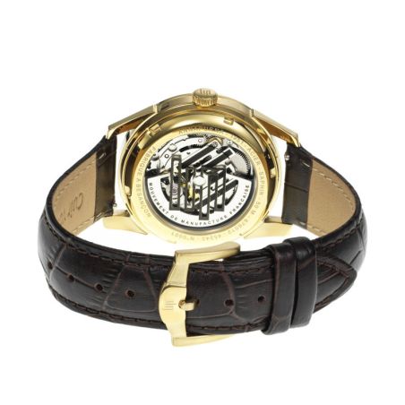 Montre homme lip manufacture annapurna 39mm automatique dorée 676012 – montres françaises