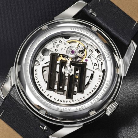 Montre homme lip manufacture annapurna 39mm automatique cadran noir 676010 – montres françaises