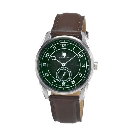 Montre homme lip himalaya 40mm cadran vert quartz 671728 – montres françaises