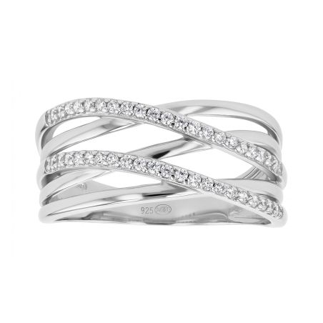 Bague femme argent 925/1000 et oxydes edo70100133 – toutes nos bagues femme