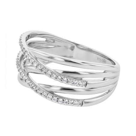 Bague femme argent 925/1000 et oxydes edo70100133 – toutes nos bagues femme