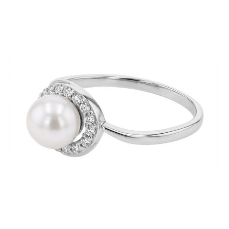 Bague femme edora argent 925/1000  et perle d'eau douce 70100144 – bagues femme