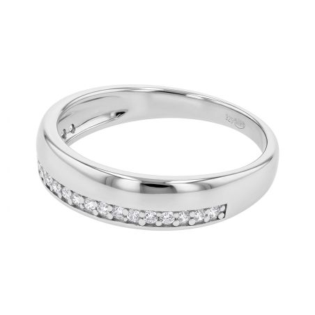 Bague Femme Alliance EDORA ARGENT et Oxydes EDO70100155