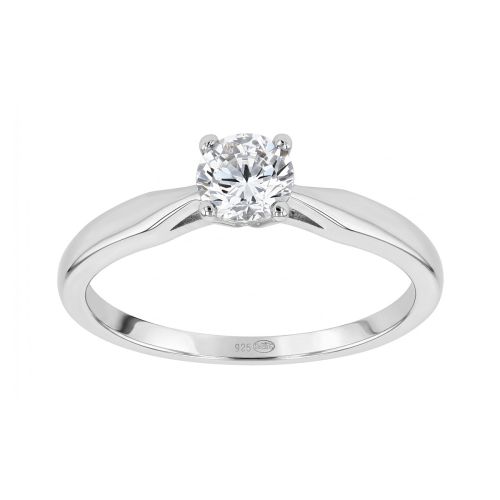 Bague Femme Solitaire EDORA ARGENT 925/1000 et Oxydes EDO70100194