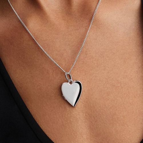 Médaillon Femme PANDORA Cœur Ouvrable 4 Faces Gravables 394013C01