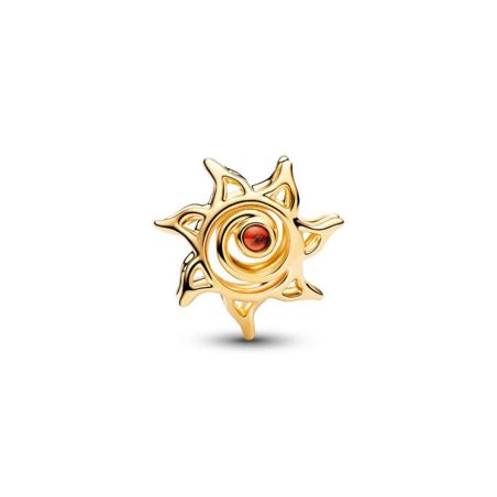 Charm femme pandora soleil ajouré doré 764625c01 – charms