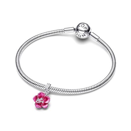 Charm femme pandora pendant hibiscus 794698c01 – charms