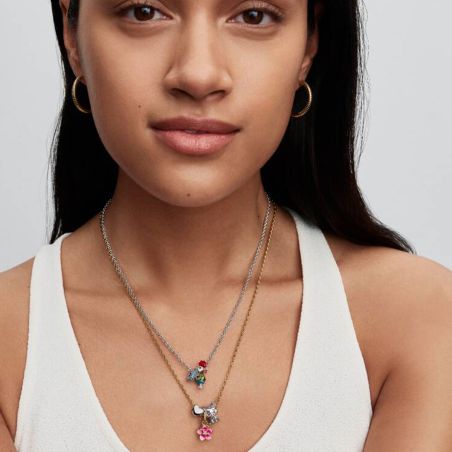 Charm femme pandora pendant disney vaiana fleur de plumeria doré 763845c01 – charms