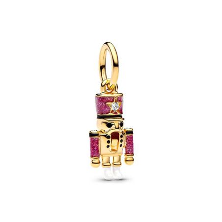 Charm femme pandora pendant casse-noisette mobile doré 763583c01 – charms