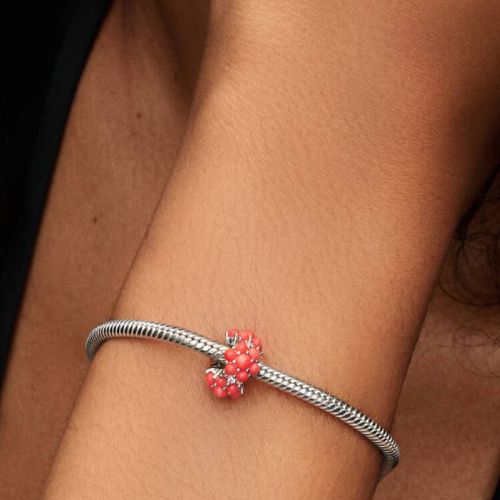 Charm Femme PANDORA Océan Couleur Corail 793897C01