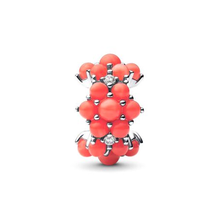 Charm femme pandora océan couleur corail 793897c01 – charms