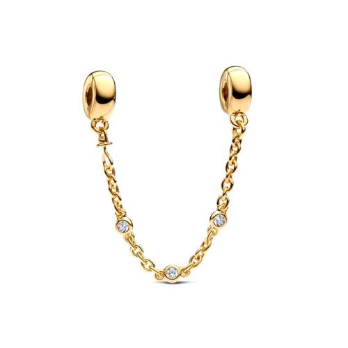 Charm Femme PANDORA Chaîne de Confort Triple Pierre Incolore 763515C01