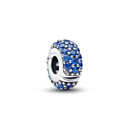 Charm clip femme pandora pierres bleu roi 794700c01 – clips