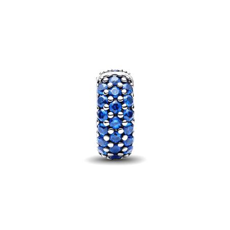 Charm clip femme pandora pierres bleu roi 794700c01 – clips