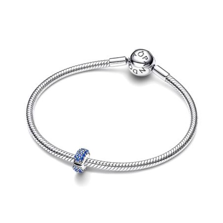 Charm clip femme pandora pierres bleu roi 794700c01 – clips