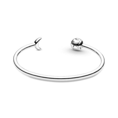 Bracelet Jonc Femme PANDORA Moments Lune et Étoiles Ouvert 599120C01