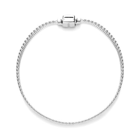 Bracelet femme pandora réflexions maille mesh argent 597712 – bracelets personnalisables
