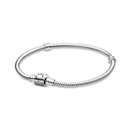 Bracelet femme pandora moments maille serpent fermoir barillet sécurité 594596c00 – bracelets personnalisables