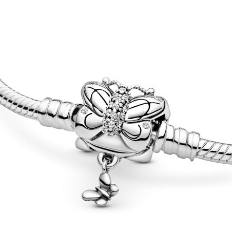Bracelet femme pandora moments jonc papillon décoratif 597929cz – bracelets personnalisables