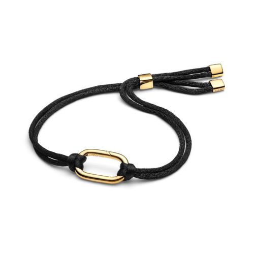 Bracelet Femme PANDORA Cordon Link Ouvrable Doré 564680C01