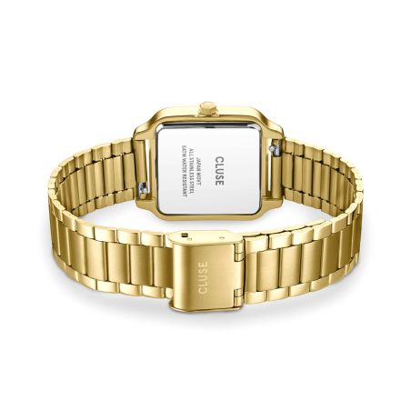Montre femme cluse gracieuse cadran doré soleil acier cw11911 – montres femme