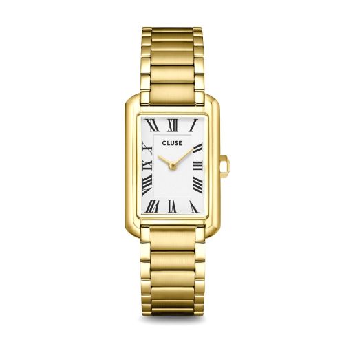 Montre Femme CLUSE Belisenna Cadran Blanc Vintage Dorée CW15001