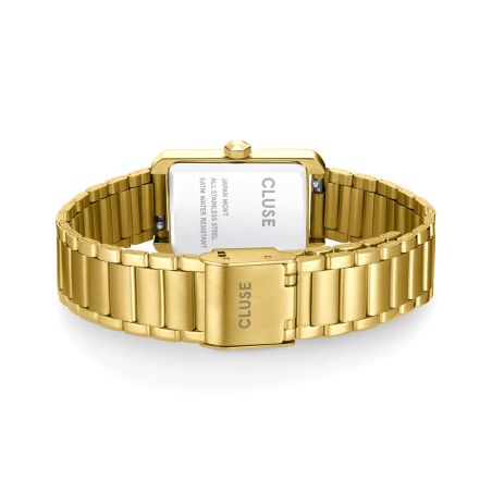 Montre femme cluse belisenna cadran blanc vintage dorée cw15001 – montres femme