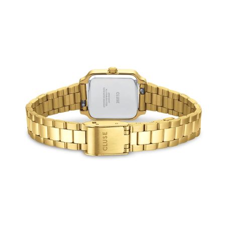 Montre femme cluse gracieuse mini cadran doré acier cw15502 – montres femme
