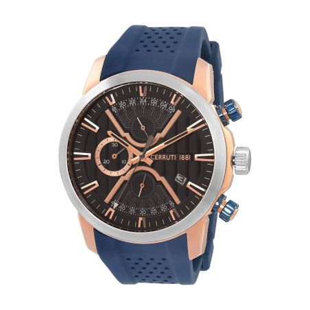 Montre homme cerruti 1881 soraga quartz bracelet caoutchouc 100m cra21501 – montres homme