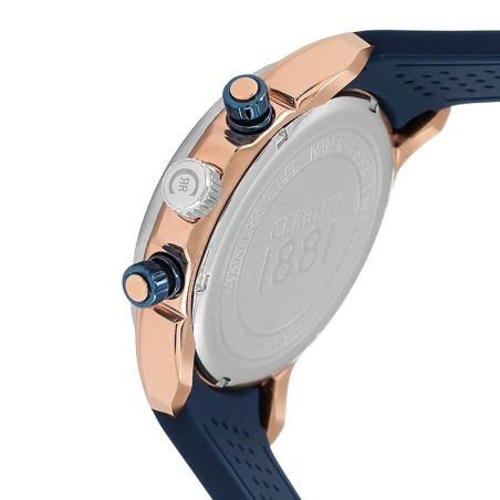 Montre homme cerruti 1881 soraga quartz bracelet caoutchouc 100m cra21501 – montres homme