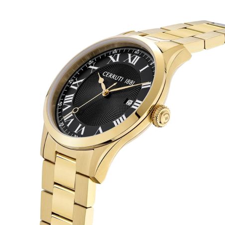 Montre homme cerruti 1881 torcegno cadran vert foncé bracelet acier ciwgh2114103 – montres homme
