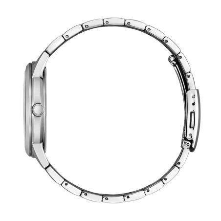 Montre homme citizen dress eco-drive cadran bleu bracelet acier aw0100-86lc – montres homme