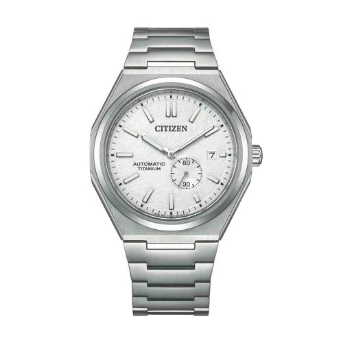 Montre Homme CITIZEN Super Titanium Automatique Verre Saphir Octogonal NJ0180-80A