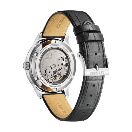 Montre homme citizen mecha gents automatique open heart cadran noir ny4058-01ec – montres homme