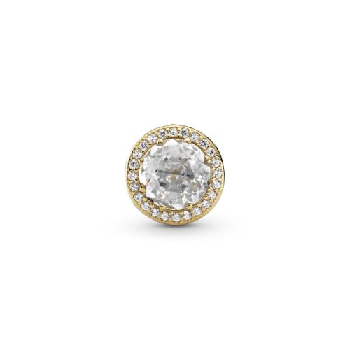 Charm Femme PANDORA Or 14K CÅ“urs Rayonnants Diamant de SynthÃ¨se 750843CZ