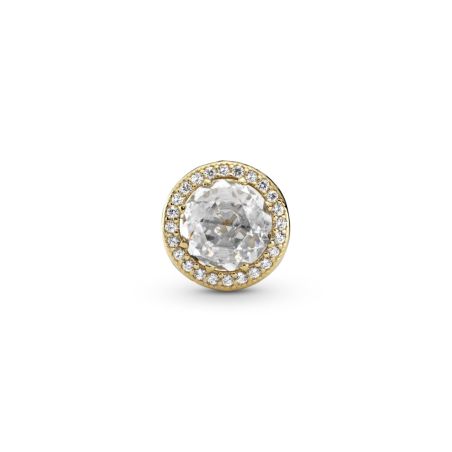 Charm Femme PANDORA Or 14K CÅ“urs Rayonnants Diamant de SynthÃ¨se 750843CZ
