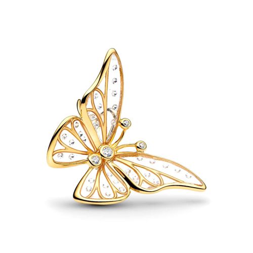 Charm Femme PANDORA Papillon XL AjourÃ© DorÃ© 764487C01