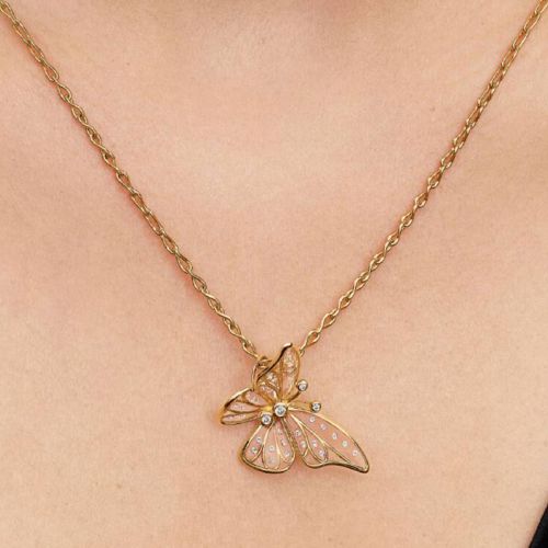 Charm Femme PANDORA Papillon XL AjourÃ© DorÃ© 764487C01